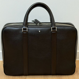 몽블랑 마이스터스튁 소프트 그레인 도큐먼트 케이스 슬림 브리프케이스