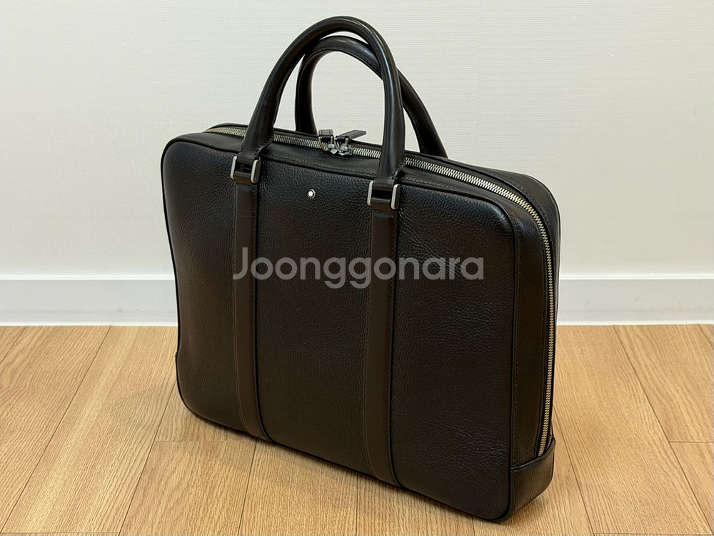 몽블랑 마이스터스튁 소프트 그레인 도큐먼트 케이스 슬림 브리프케이스--4