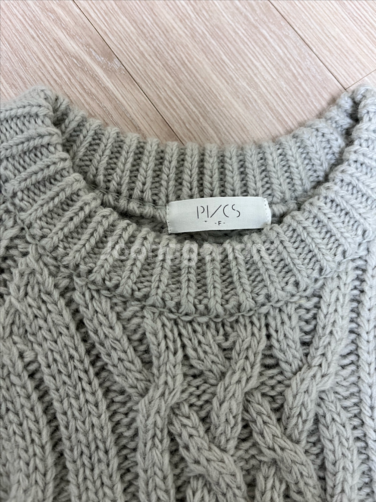 pvcs 벌키 케이블 니트--4