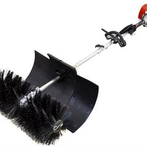 리우기계 엔진 예초기 부착형 브러쉬 브러시 공장청소 낙엽청소 제설작업 눈치우기 이미지