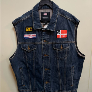 폴로 진스 데님조끼