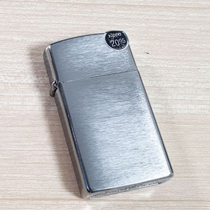 지포 정품 슬림 브러쉬드 크롬 - G032