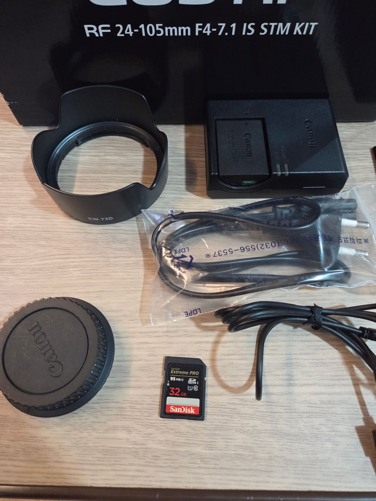 캐논 EOS RP + RF 24-105 F4-7.1 STM KIT (1만컷) 팝니다. 이미지