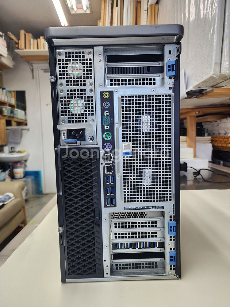 Dell 7920 플래티넘 8160 2 CPU/128G RAM/ 쿼드로RTX4000/32T HDD 280만원--2