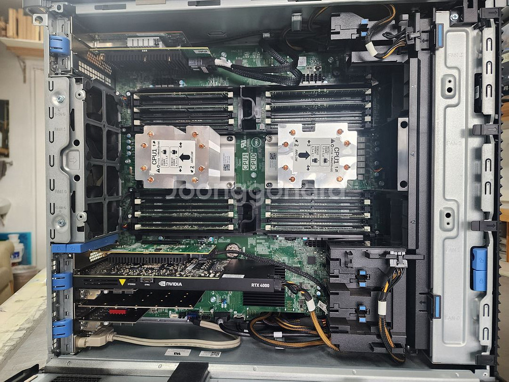 Dell 7920 플래티넘 8160 2 CPU/128G RAM/ 쿼드로RTX4000/32T HDD 280만원--4