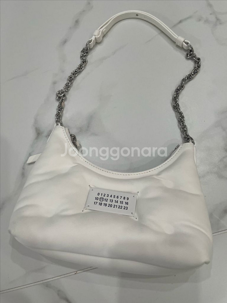 [공홈/정품] 메종마르지엘라 글램슬램 호보 마이크로 화이트--3