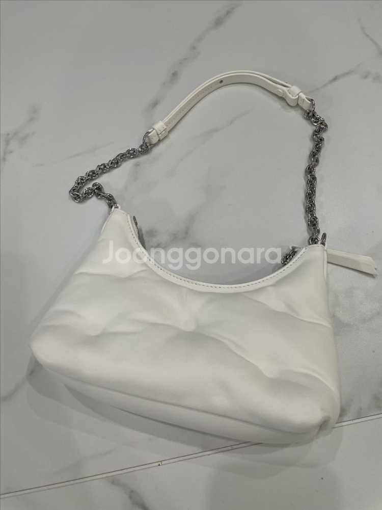 [공홈/정품] 메종마르지엘라 글램슬램 호보 마이크로 화이트--5