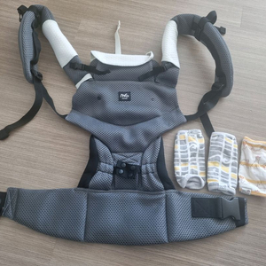 mg아기띠와 침받이