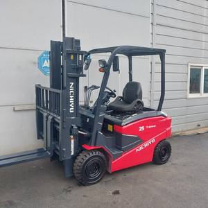 니찌유 전동지게차 2.5톤 자동발 편개식 장착 500시간 2020년식