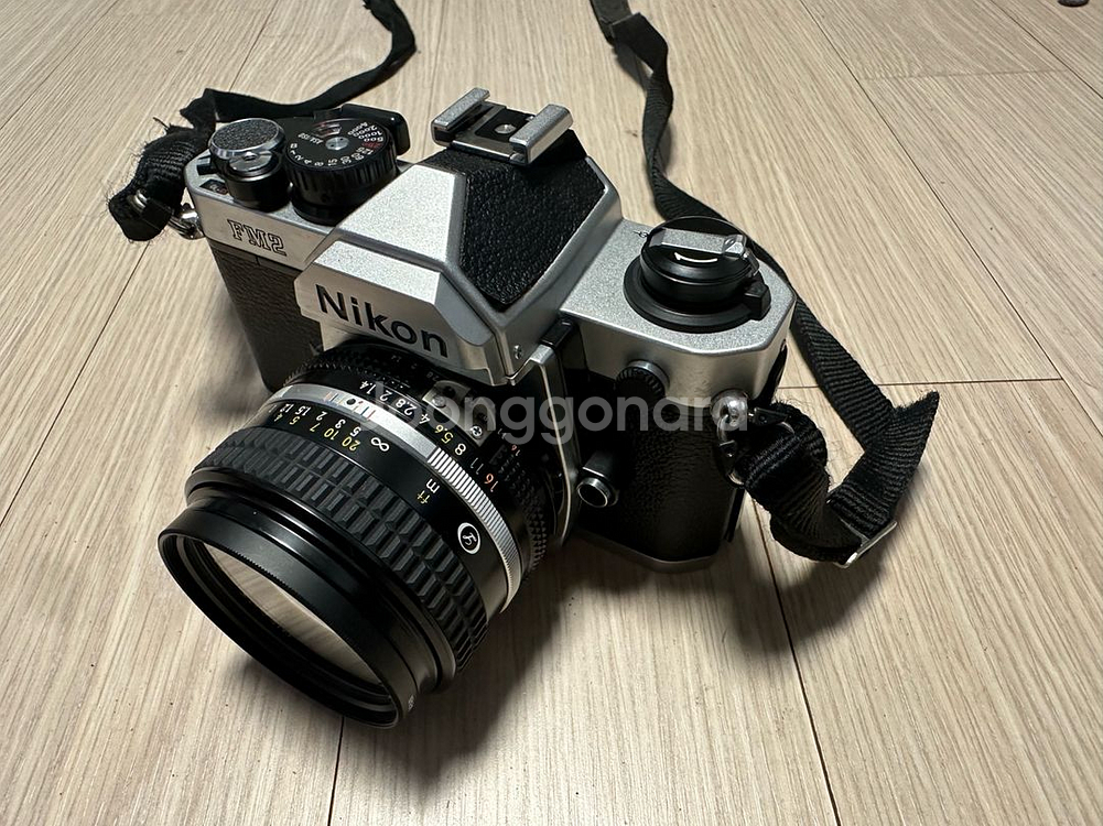 니콘 FM2 수동카메라 50.4 단렌즈 셋트 판매합니다--1