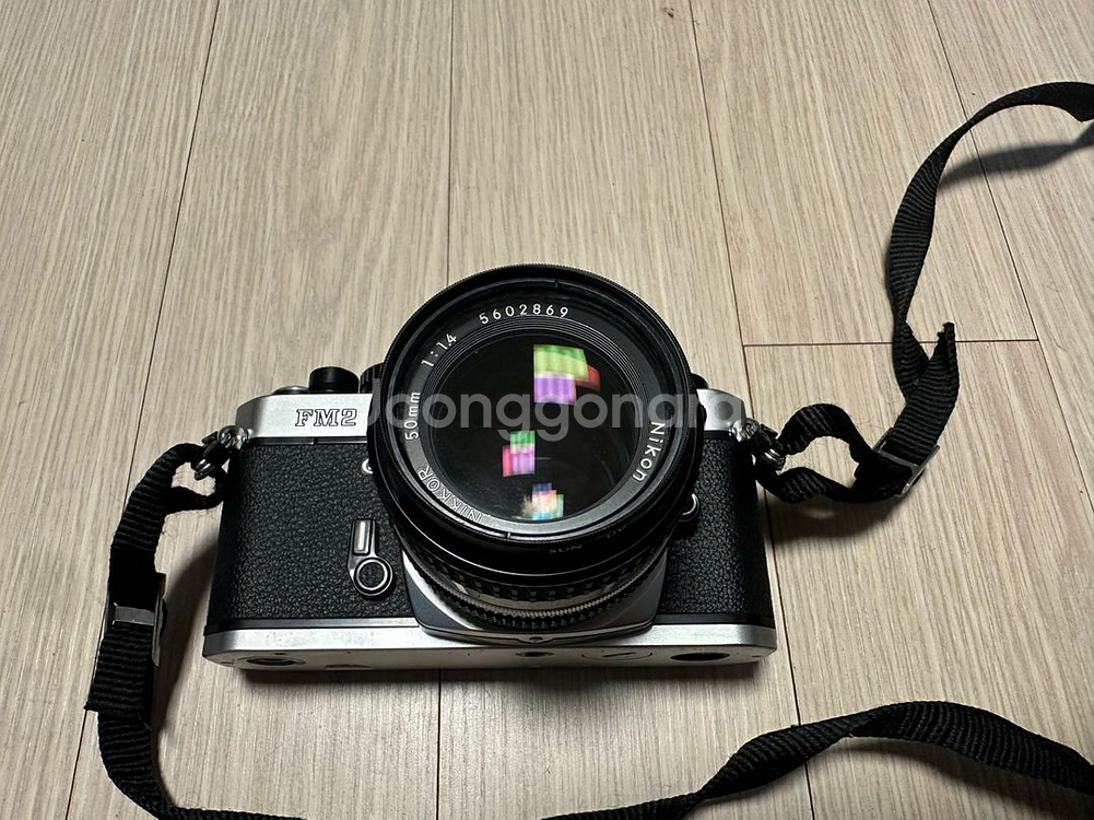 니콘 FM2 수동카메라 50.4 단렌즈 셋트 판매합니다--7