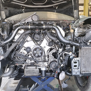 [중고 판매] 포르쉐 카이엔 955 (2005년식) 4.5L V8 터보 엔진 앗세이 중고 엔진