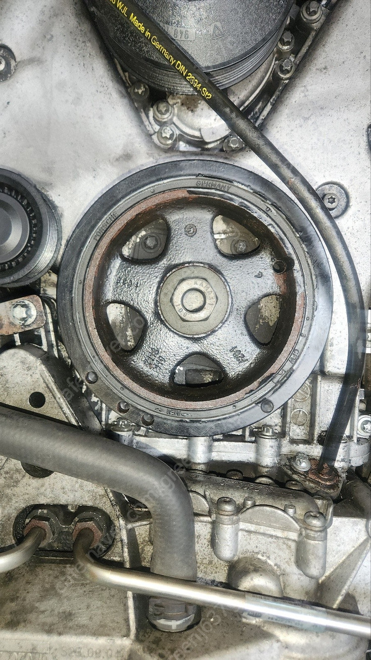 [중고 판매] 포르쉐 카이엔 955 (2005년식) 4.5L V8 터보 엔진 앗세이 중고 엔진--8