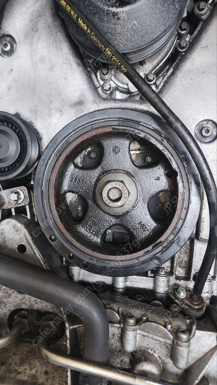 [중고 판매] 포르쉐 카이엔 955 (2005년식) 4.5L V8 터보 엔진 앗세이 중고 엔진--9