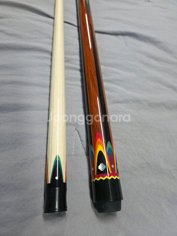 한밭 레인보우 당구큐 미사용 신품--1