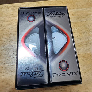 타이틀리스트 PRO V1X 골프공 새상품 이미지