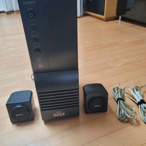 소니 SRS-D3 빈티지 액티브스피커