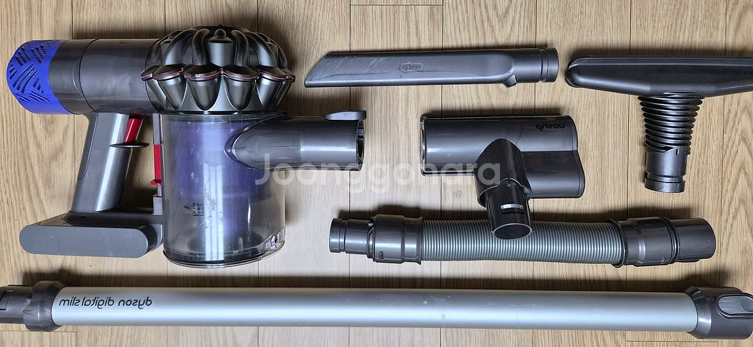 깨끗하게 세척한 다이슨 V6 무선 청소기(11분 연속동작)--0