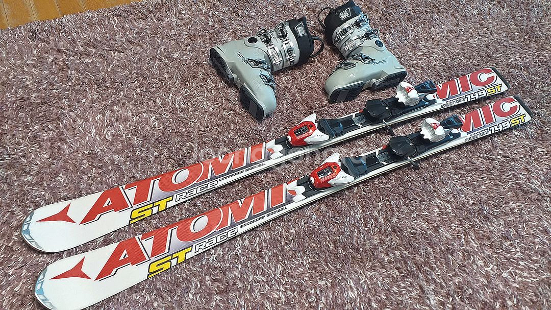 아토믹스키, 테크니카 부츠 세트(스키149cm,부츠235mm)--0
