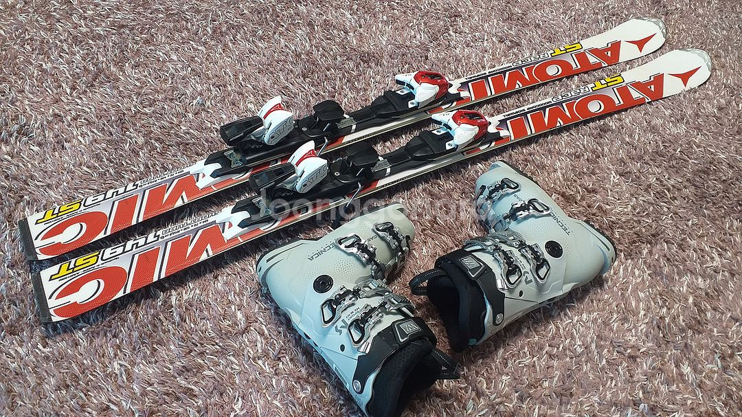 아토믹스키, 테크니카 부츠 세트(스키149cm,부츠235mm)--2