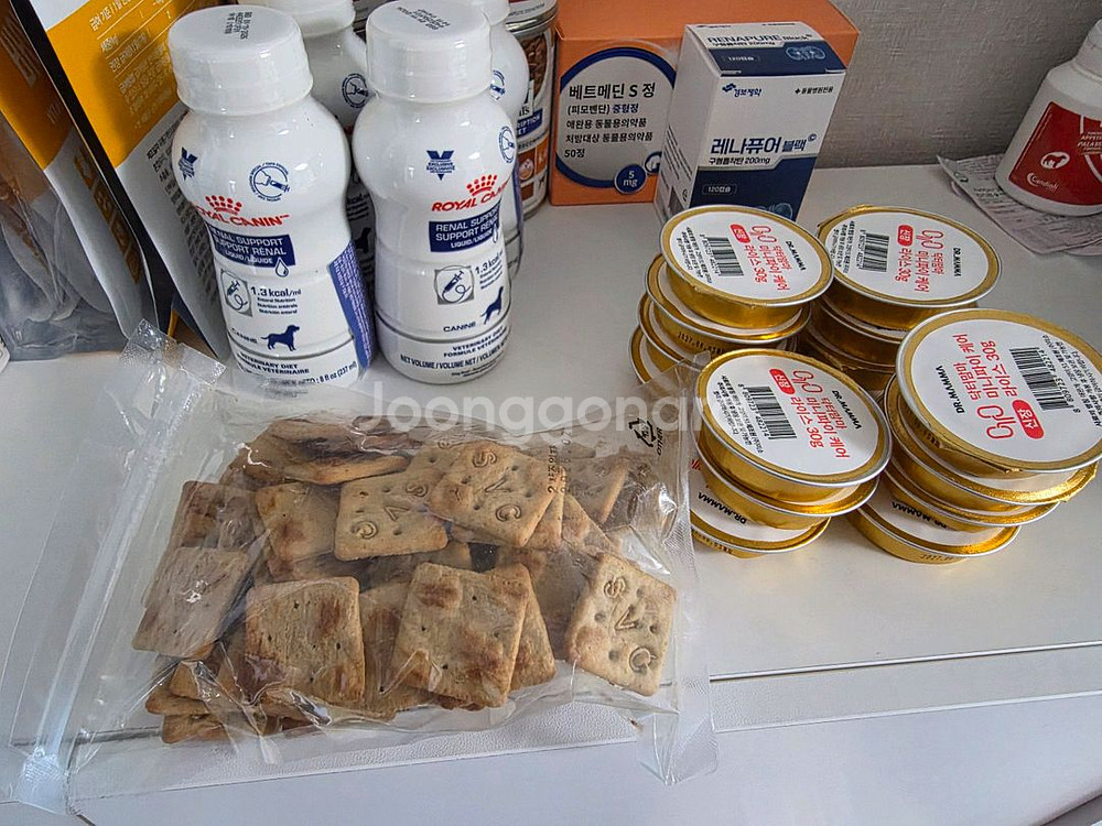 강아지 신부전 심부전 신장,심장병 처방식 사료 레날 등--0