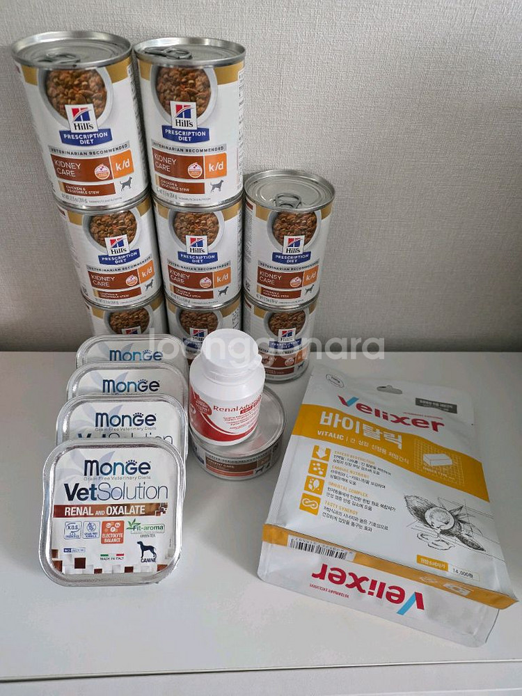 강아지 신부전 심부전 신장,심장병 처방식 사료 레날 등--1