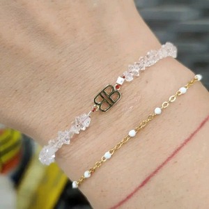 14k 골드 발렌시아가 뉴욕요이시키다이아몬드 팔찌