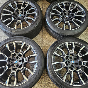 BMW G06 G05 X6 X5 정품 21인치 915M 휠타이어 셋트