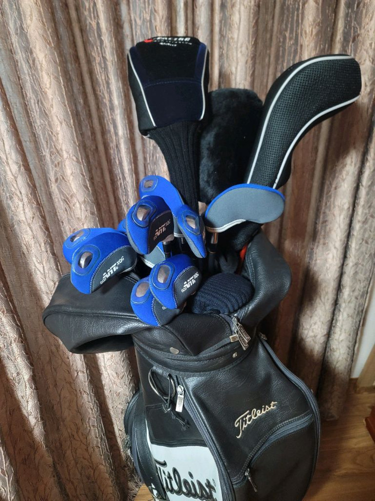 타이틀리스트 골프채풀세트 타이틀리스트 캐디백 Titlelist--1