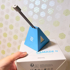 벤큐 조위 카마데2 디비나 블루 에디션 한정판 마우스 번지대