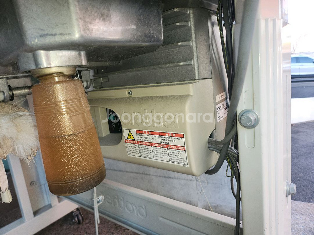 브라더 쌍침 무소음 직결, 사절, 자동 급유 미싱--4