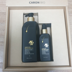 카론바이오 C3 샴푸 + 헤어토닉 세트 두피모발케어 천연약산성 탈모샴푸 미개봉 새제품