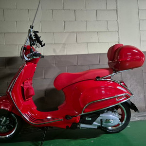 2024 베스파 프리마베라 스페셜레드에디션 주행거리 261km