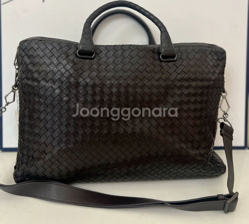 보테가베네타 인트레치아토 브리프케이스--1