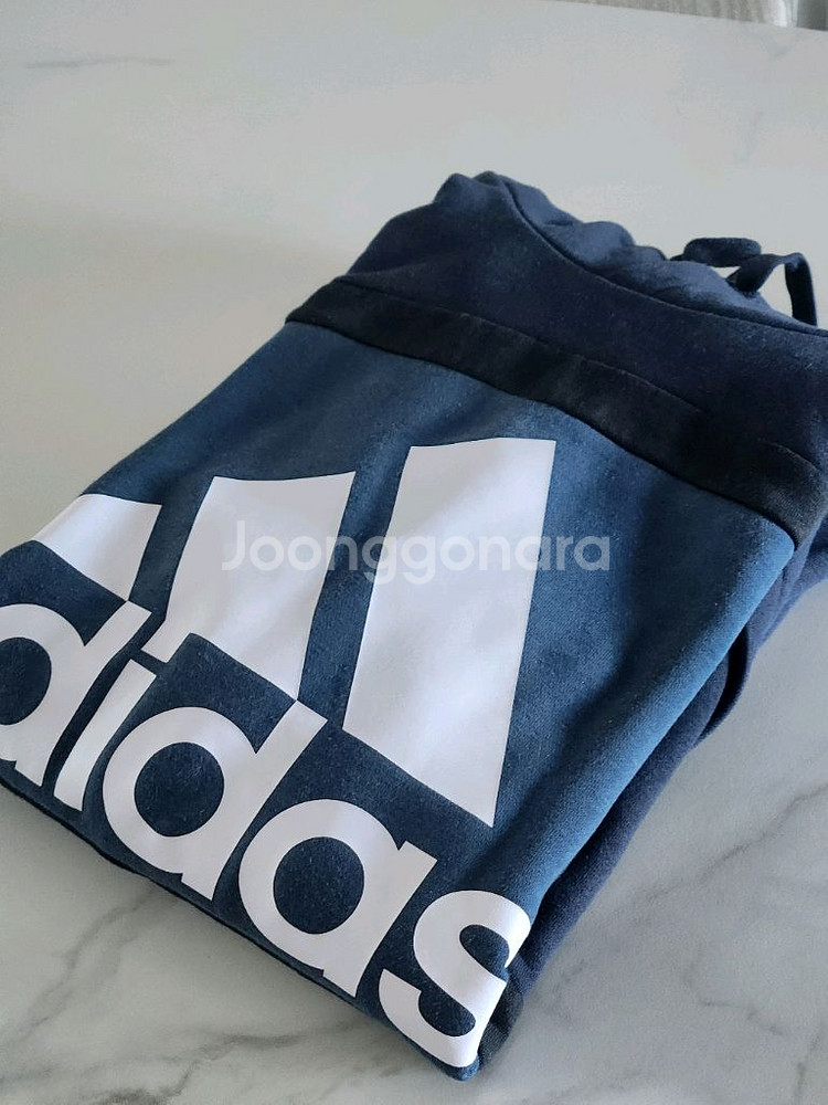 아디다스 기모 후드 맨투맨 티셔츠--2