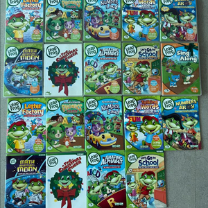 립프로그 CD& DVD 19종 세트