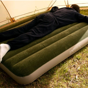 [쿠션증정]에어 매트리스 휴대용 차박 캠핑 매트 침대