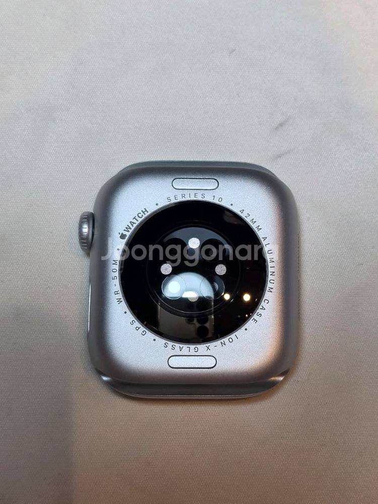 애플워치10 42mm GPS 배터리100 판매해요--0