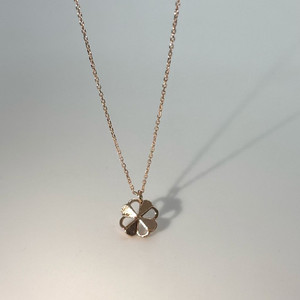 14k 네잎클로버 목걸이
