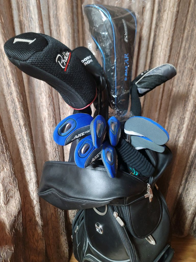 남성용 타이틀리스트 스틸 골프채풀세트 골프백 메르체데스 타이틀리스트 스틸 아이언세트--1