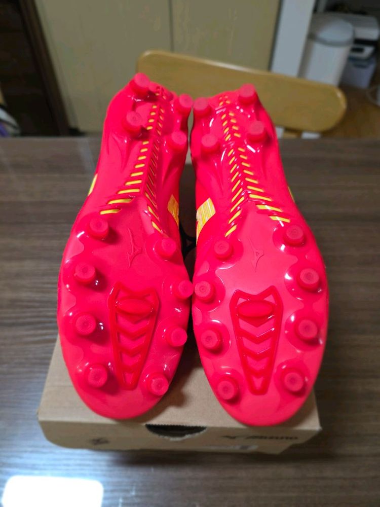 [새제품]미즈노 모렐리아 네오4 엘리트 MD 250 캥거루 축구화--3