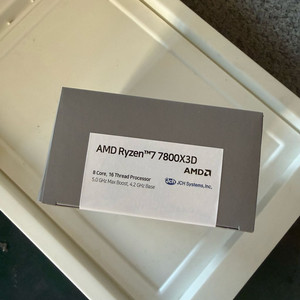 AMD 라이젠7 7800X3D 미개봉 새상품 국내 정품