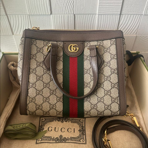 구찌 오피디아 GG 스몰 토트백