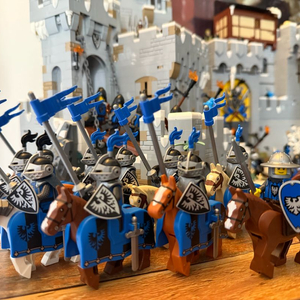 구매)레고 캐슬 팔콘/사자 (올드x) 기사병사완무