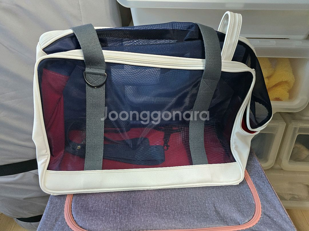 몽슈슈 듀얼 반려동물 이동가방--2