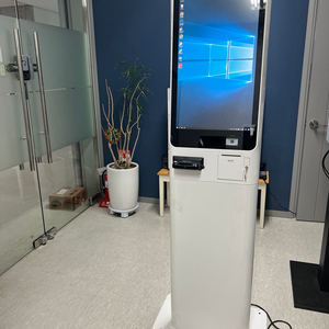 키오스크 포스뱅크 BIGPOS 2150 27인치 스텐드형 상태 A급 78만원