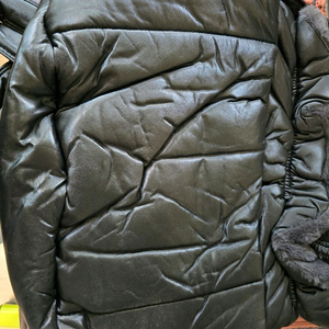 패딩 밍크퍼 반려동물 앞가방