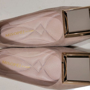 미소페 스웨이드 플랫슈즈(230)