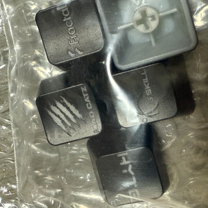 [새제품] 서린 키캡세트_브랜드 로고 (지스킬, 리안리 등 5개)