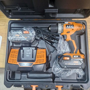 AEG 충전드릴 미사용풀쎄트 충전드라이버 독일